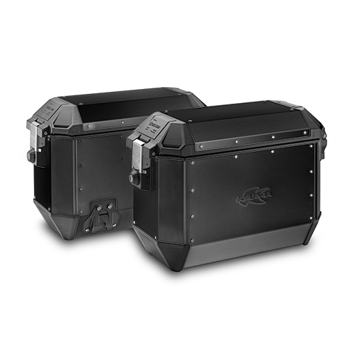 KAPPA SIDE CASES 36LT K MISSION BLACK (KMS36BPACK2)
