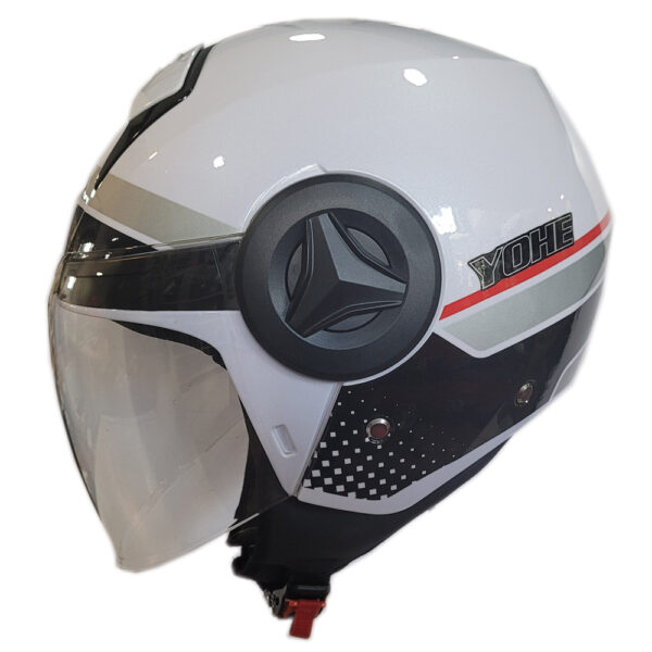 YOHE P5 WHITE-BLACK-RED GLOSS