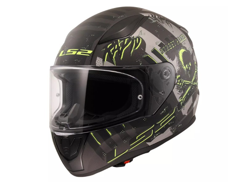 LS2 RAPID II FF353 PIRATES MATT TITANIUM