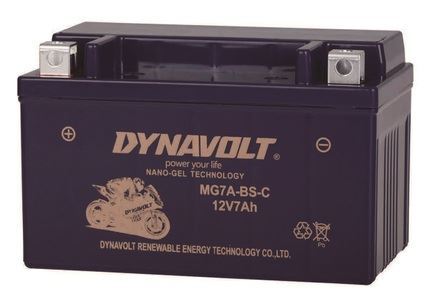 ΜΠΑΤΑΡΙΑ DYNAVOLT YTX7A BS MG7A-BS-C NANOGEL 235CA 125CCA 