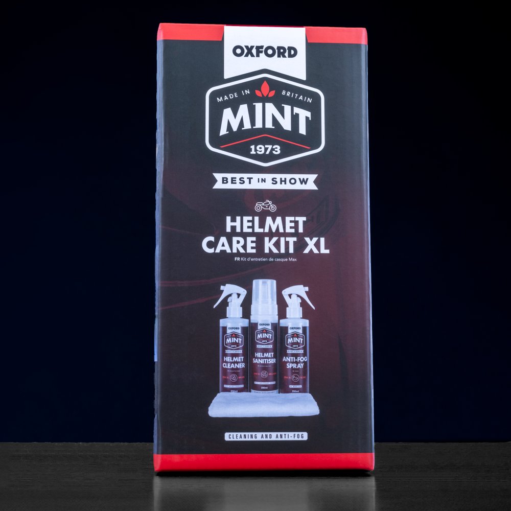 ΚΙΤ ΚΑΘΑΡΙΣΜΟΥ ΚΡΑΝΟΥΣ ΜΕΓΑΛΟ ΜΕ ΠΑΝΙ OXFORD  Mint Helmet Care Kit XL OC504 