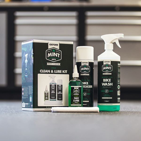 ΚΙΤ ΛΙΠΑΝΣΗΣ ΚΑΘΑΡΙΣΜΟΥ ΜΟΤΟ ΜΕ ΠΑΝΙ OXFORD Mint Cycle Clean & Lube Kit OC501 OXFORD