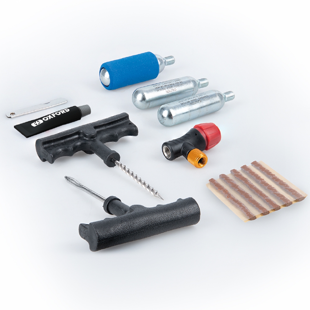 ΚΙΤ ΕΠΙΣΚΕΥΗΣ ΕΛΑΣΤΙΚΩΝ Oxford CO2 Tyre Repair Kit 1 OX720
