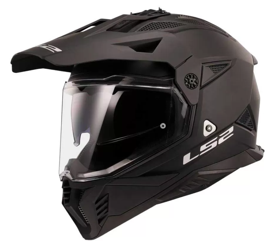 LS2 MX702 PIONEER II MATT BLACK
