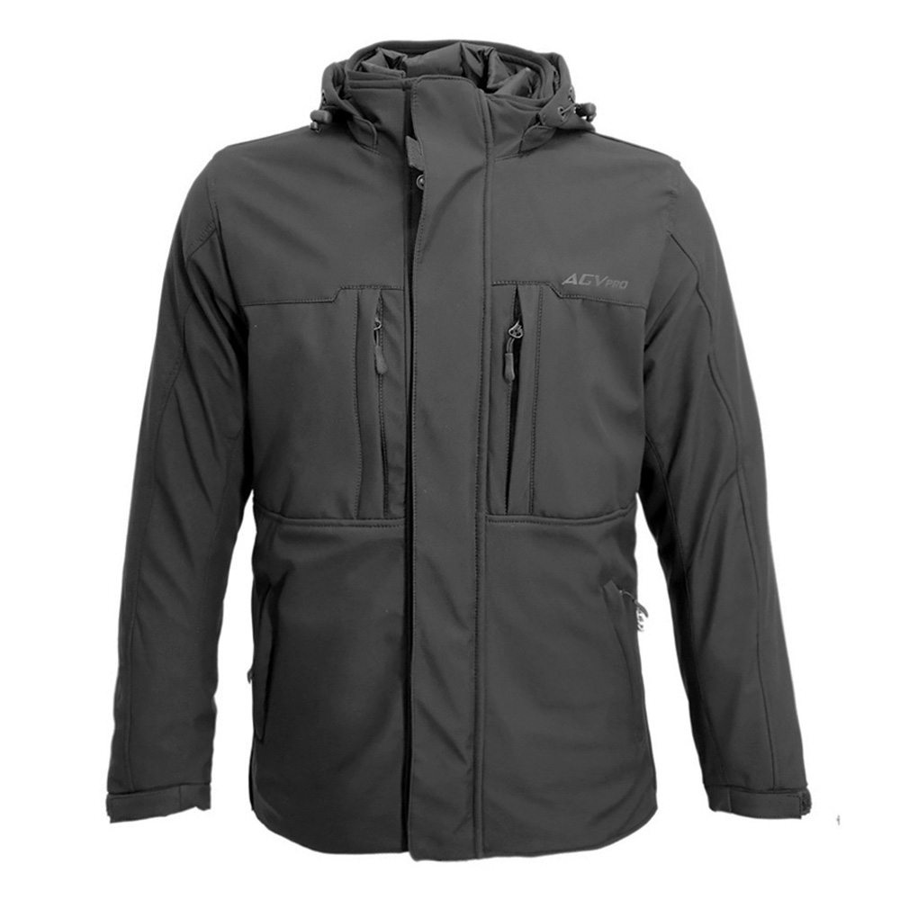  AGVPRO RAPID ΜΠΟΥΦΑΝ ΜΗΧΑΝΗΣ SOFTSHELL 3/4 ΜΑΥΡΟ